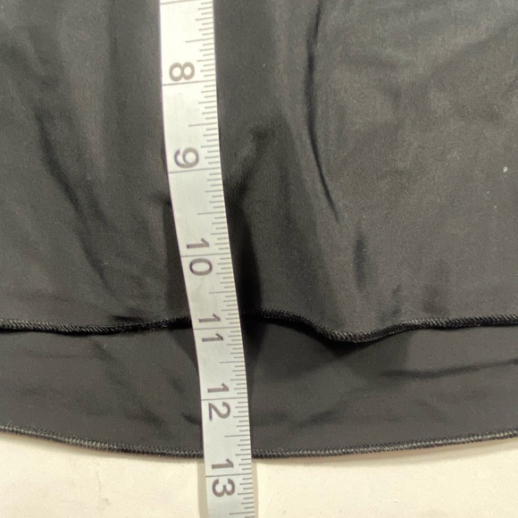Shade & Shore Womens L (12-14) Black Full Coverage Elastic Waist Swim Skirt NWT - Picture 9 of 13